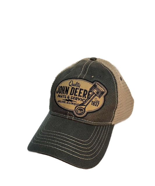 John Deere Quality Parts Logo Cap- Style #13080526 ! desc :  ! caption :
