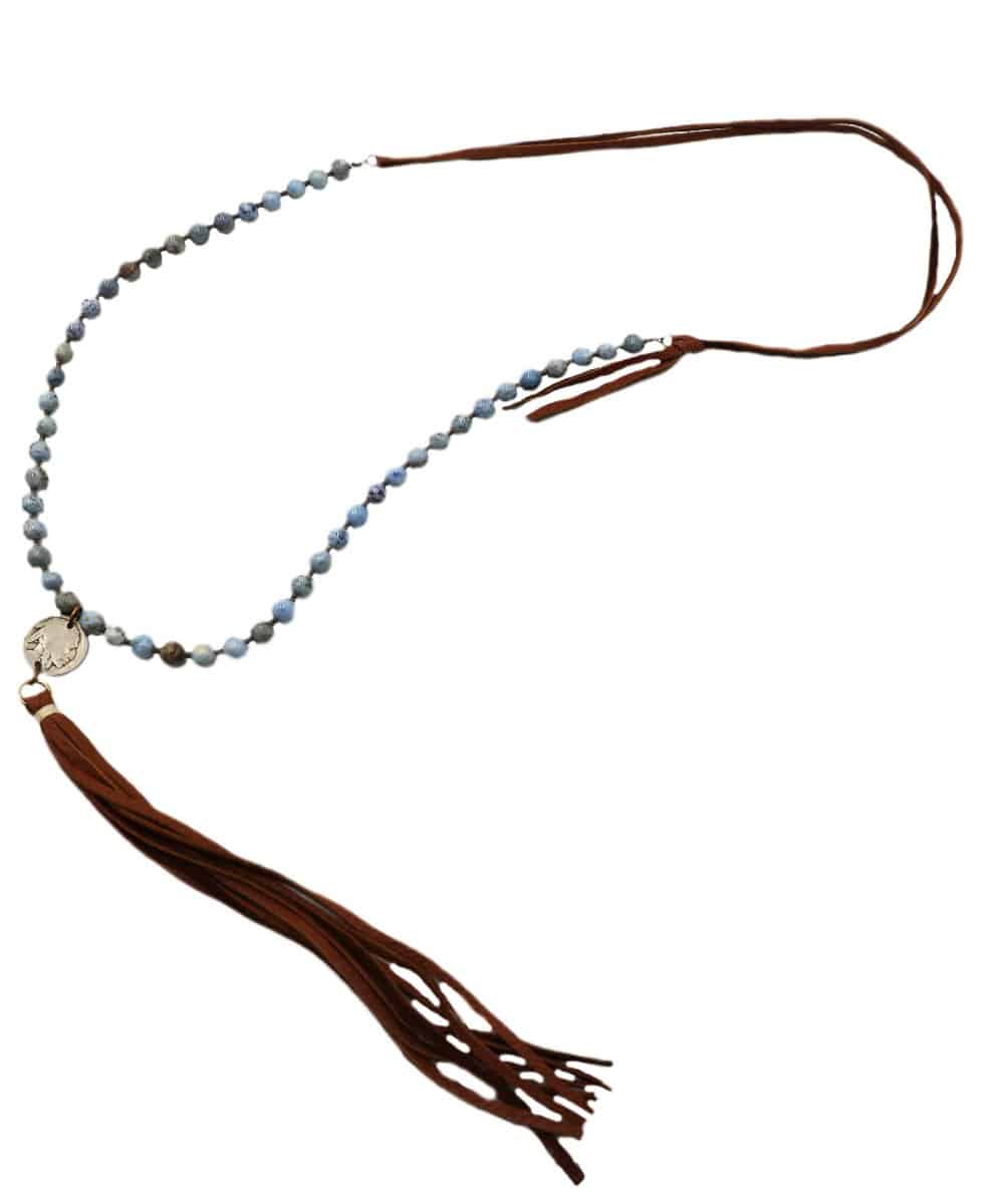 J. Forks Women's Tassel Necklace