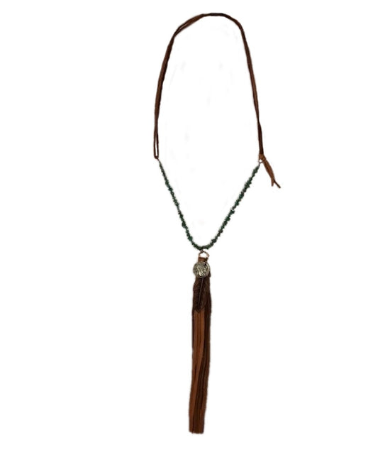 J. Forks Women's Tassel Necklace