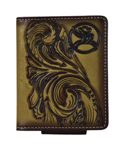 Trenditions Men's Hooey Roughy Signature Bifold Wallet