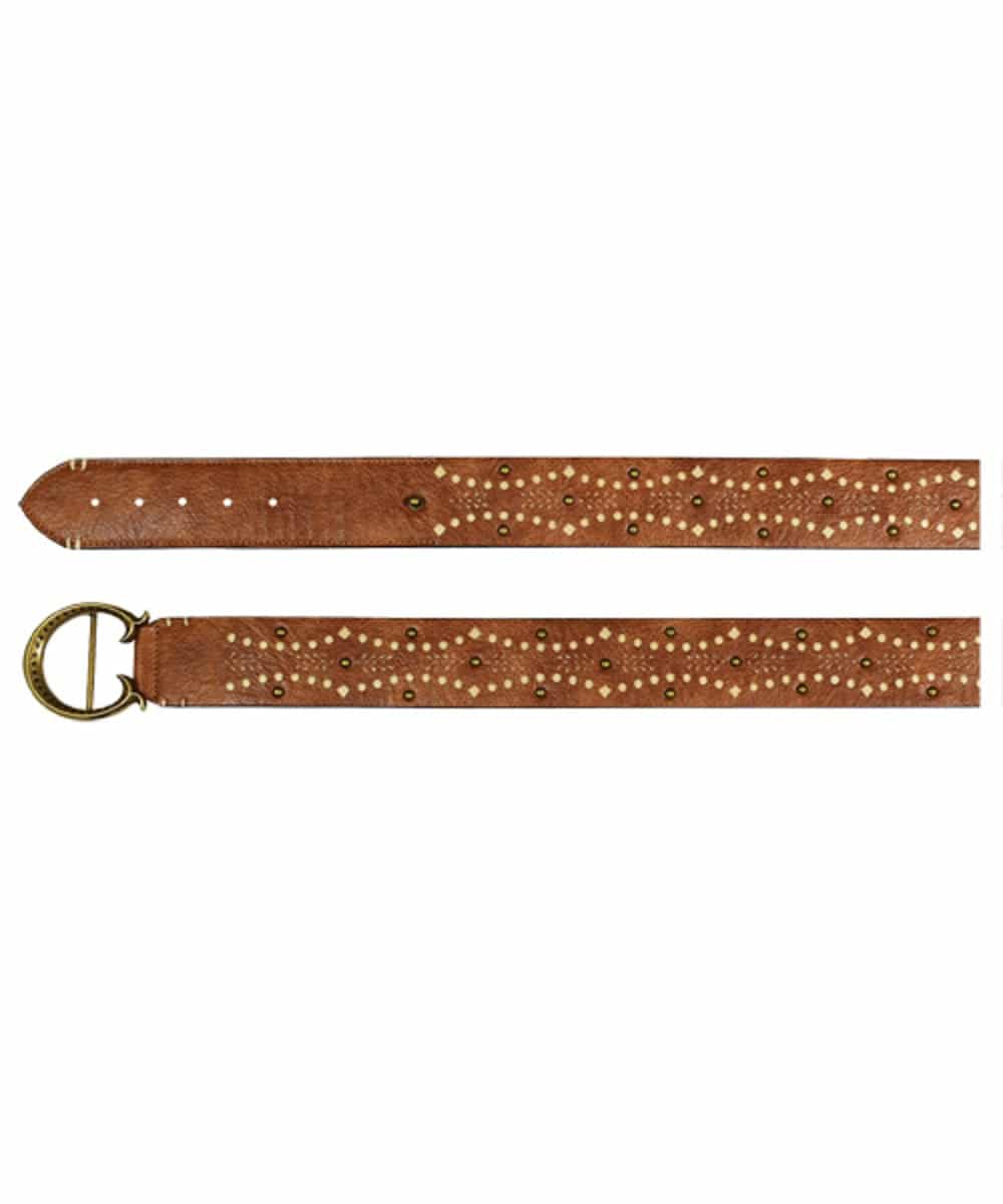Trenditions Women's Catchfly Tonal Studed Belt- Style #2129BE9 ! desc :  ! caption :