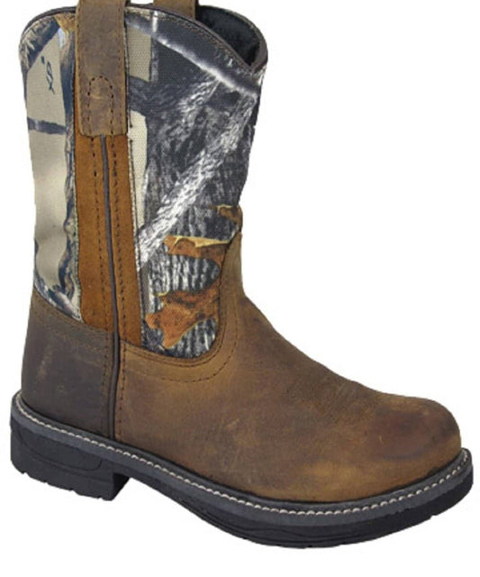 Smoky Mountain Children's Camo Buffalo Boot- Style #2463C ! desc :  ! caption :