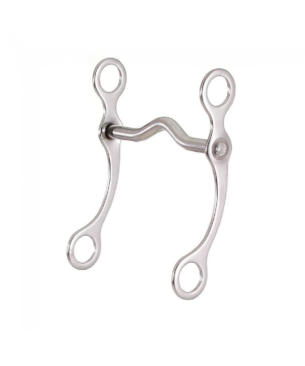 Kelly Silver Star 4 1/2" Pony Curb Bit- Style #25209 ! desc :  ! caption :