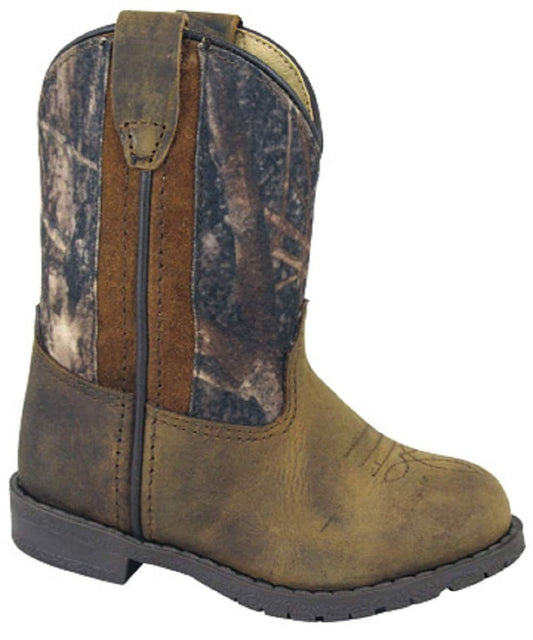 Smoky Mountain Toddler Hopalong Camo Boot- Style #3232T ! desc :  ! caption :