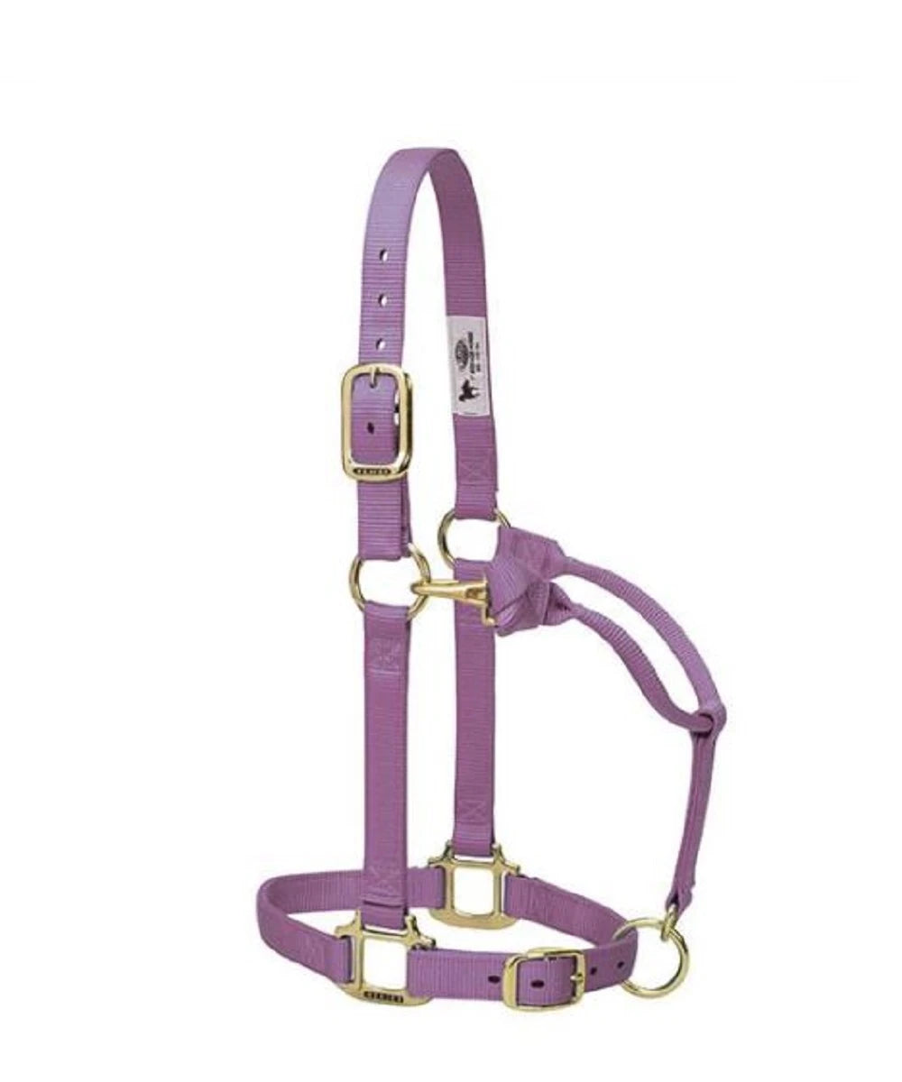 Weaver Leather Original Adjustable Chin And Throat Snap Halter- Style #35-7035-BR ! desc :  ! caption :