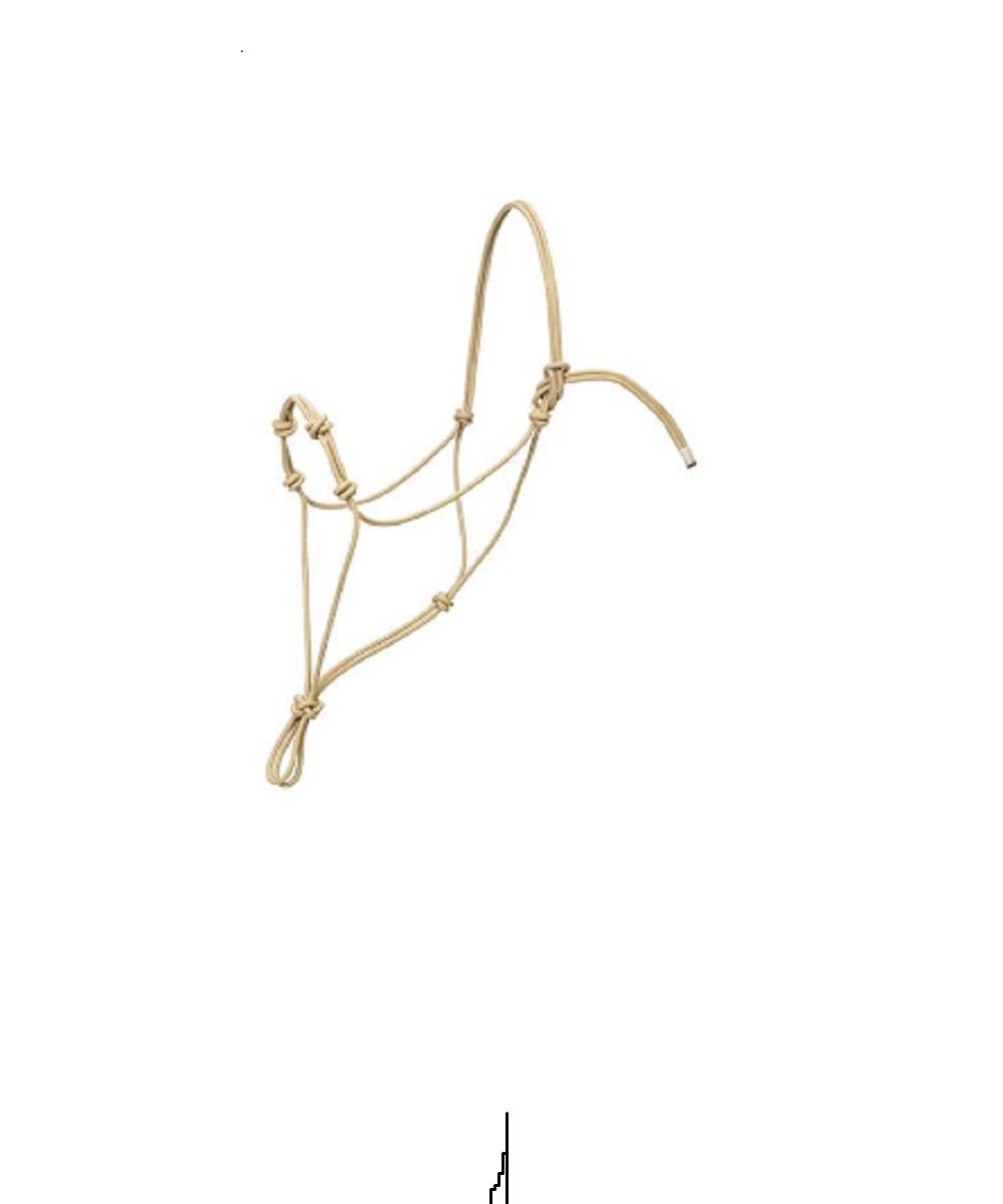 Weaver Leather Silvertip Four Knot Rope Halter- Style #35-9555 ! desc :  ! caption :