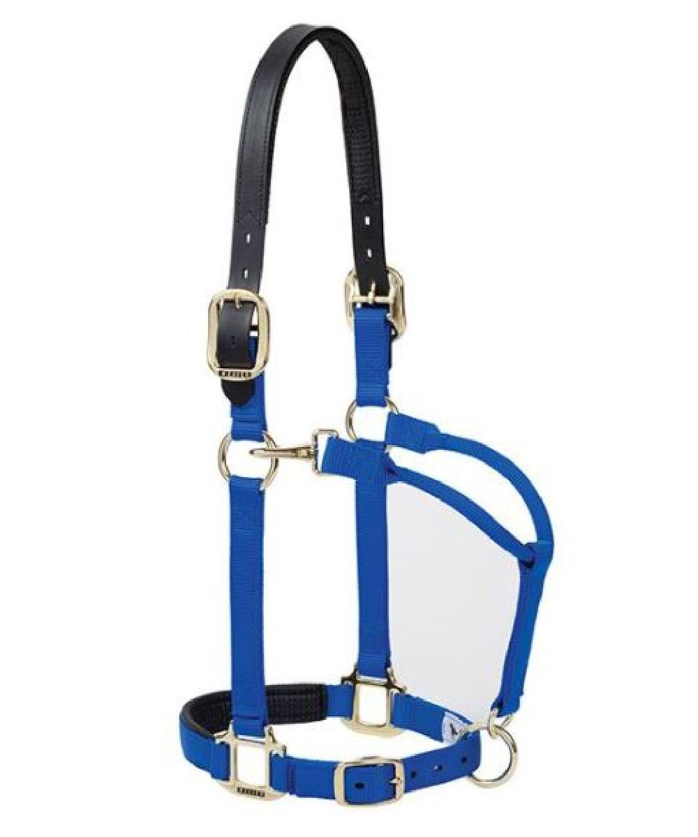 Weaver Leather Breakaway Original Adjustable Chin And Throat Snap Halter- Style #35015-40-02 ! desc :  ! caption :