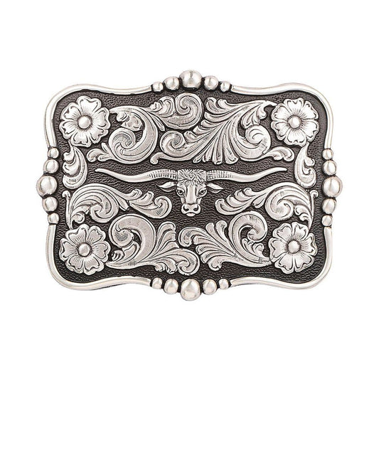M&F Western Men's Nocona Longhorn Buckle- Style #37586 ! desc :  ! caption :