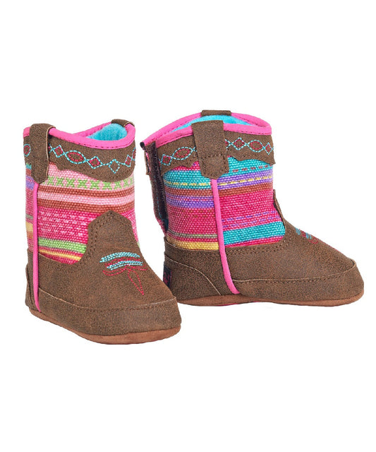 M&F Western Blazin Roxx Camilla Baby Bucker Boots- Style #4429844 ! desc :  ! caption :