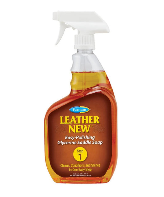 Farnam Leather New Easy-Polishing Liquid Glycerine Saddle Soap 32 Oz- Style #652-66 ! desc :  ! caption :