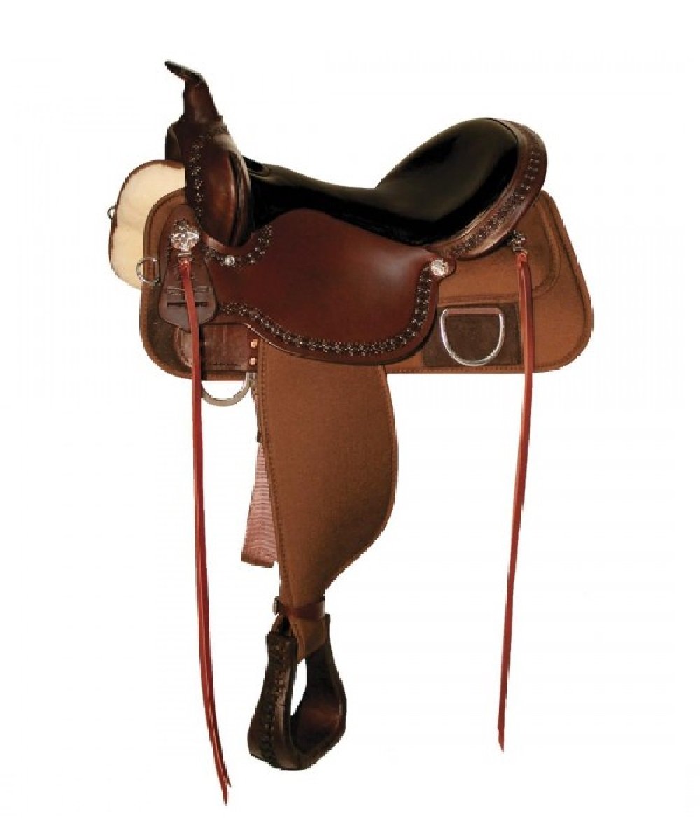 CIRCLE Y MAGNOLIA CORDURA TRAIL SADDLE - STYLE #6909-1701-5 ! desc :  ! caption :