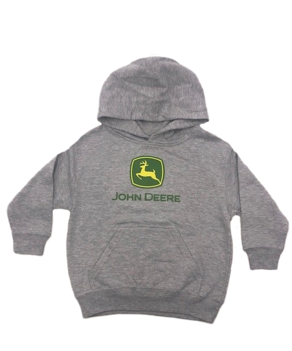 John Deere Youth Pull-Over Hooded Logo Sweatshirt- Style #73023406 ! desc :  ! caption :