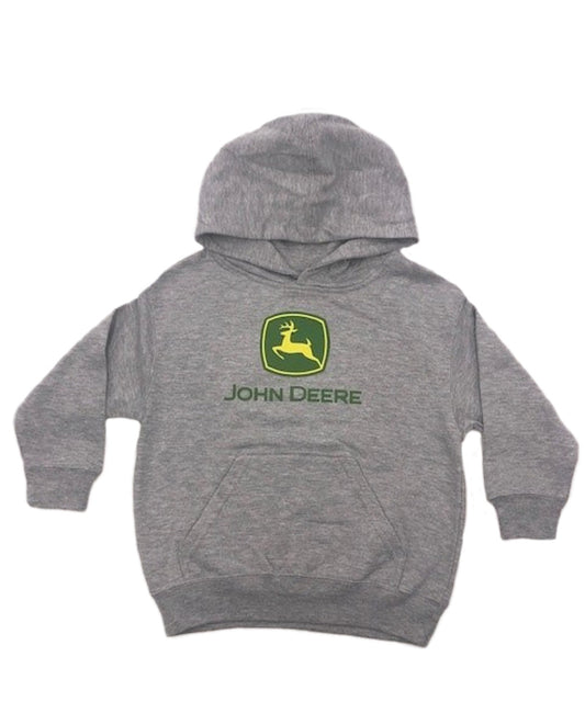 John Deere Youth Pull-Over Hooded Logo Sweatshirt- Style #73023406 ! desc :  ! caption :
