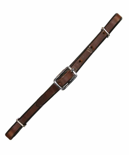 Reinsman Simple Leather Curb Strap- Style #7830 ! desc :  ! caption :