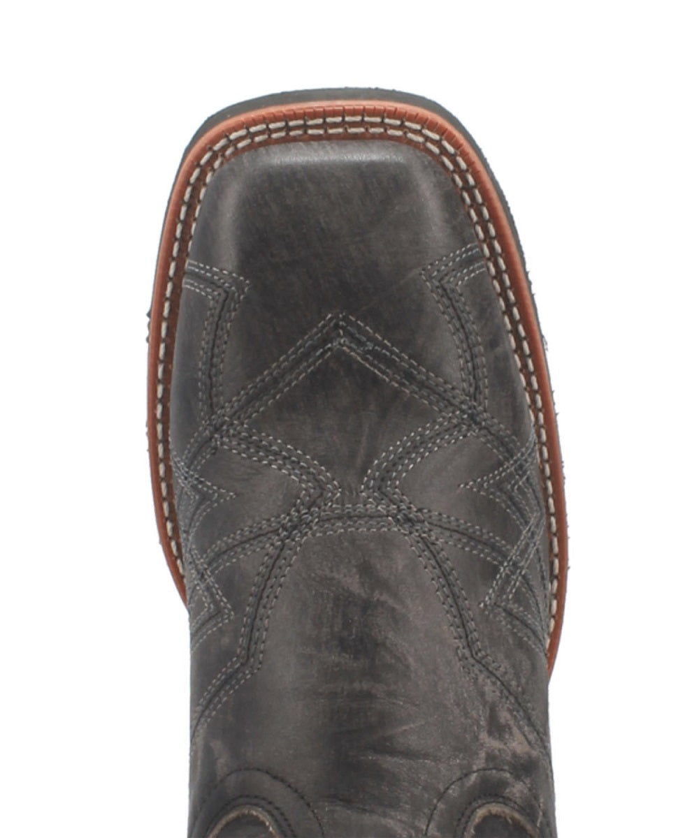 Laredo Men's Black Axel Square Toe Boot- Style #7927 ! desc :  ! caption :