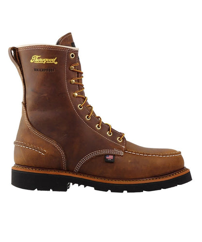 Thorogood Men's 1957 Series Waterproof Crazyhorse Steel Toe Work Boot- Style #804-3898 ! desc :  ! caption :