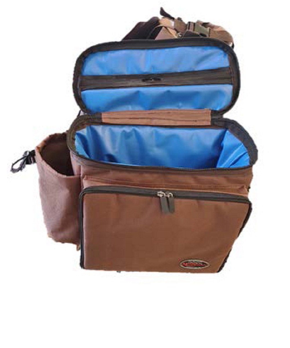 Reinsman Black Deluxe Insulated Saddle Bag- Style #9187-BK ! desc :  ! caption :