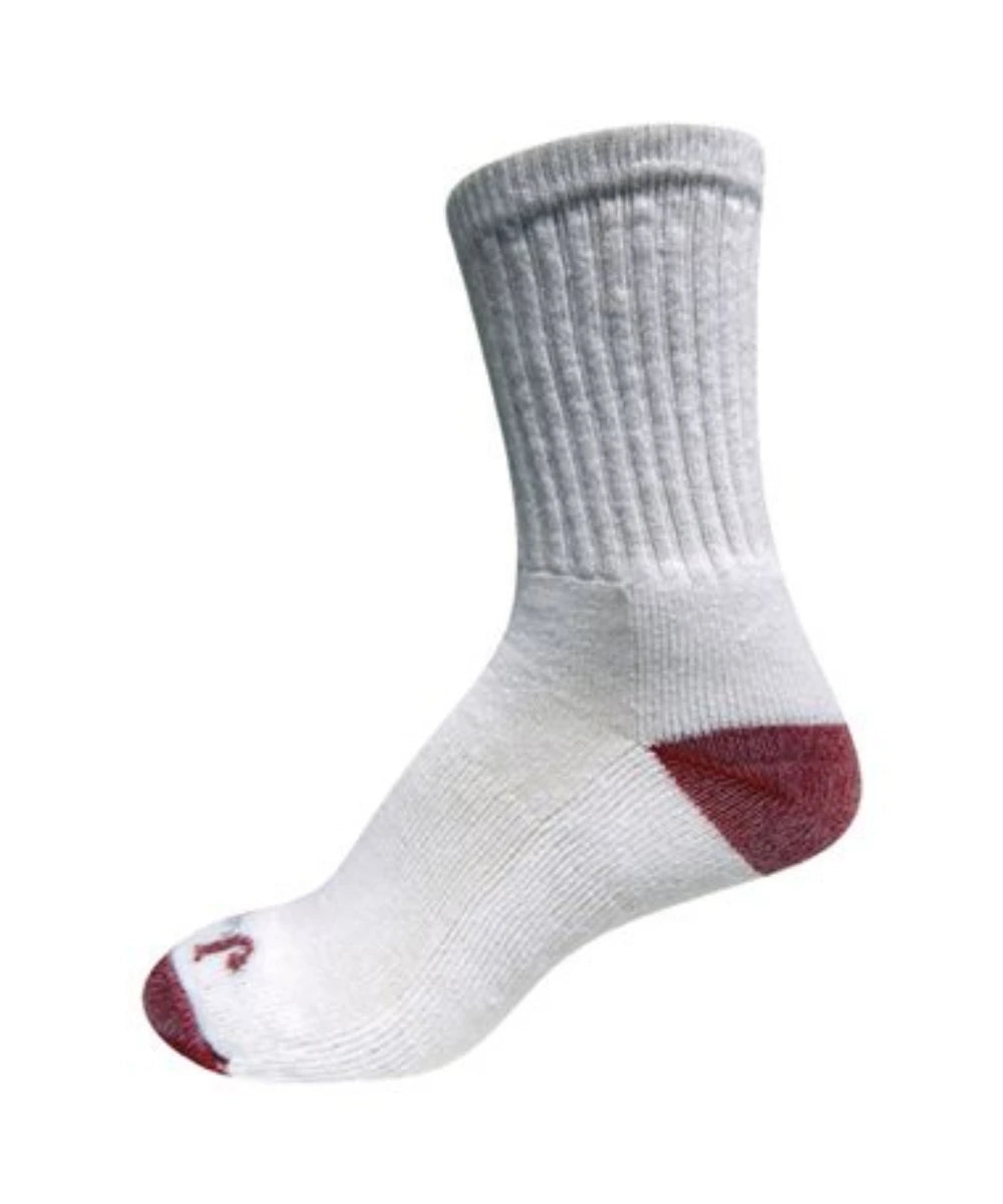 Justin Youth Half Cushion 3 Pack Crew Socks- Style#9520 ! desc :  ! caption :
