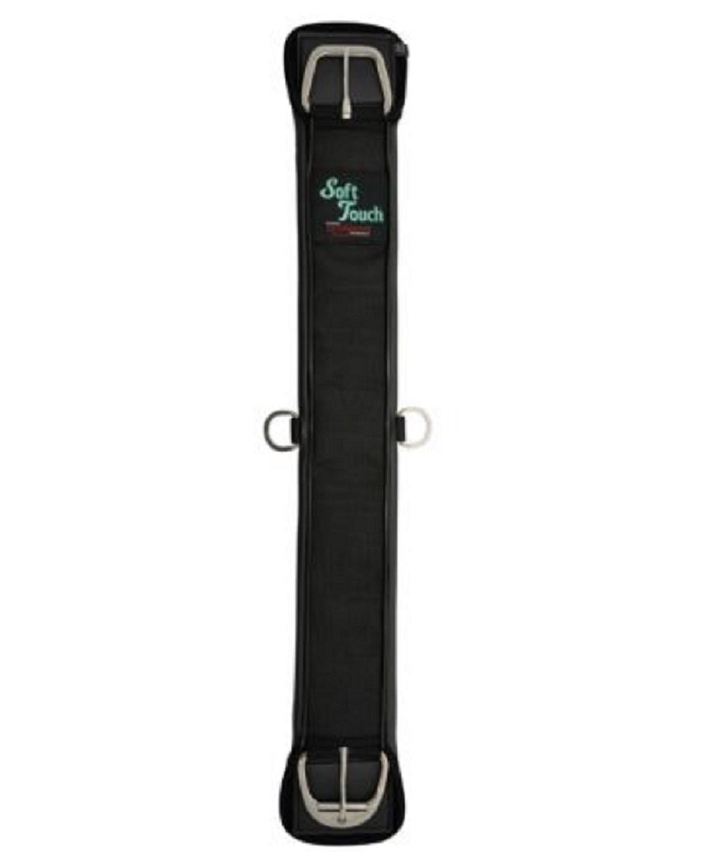 Reinsman Soft Touch Cinch- Style #9604 BLK ! desc :  ! caption :