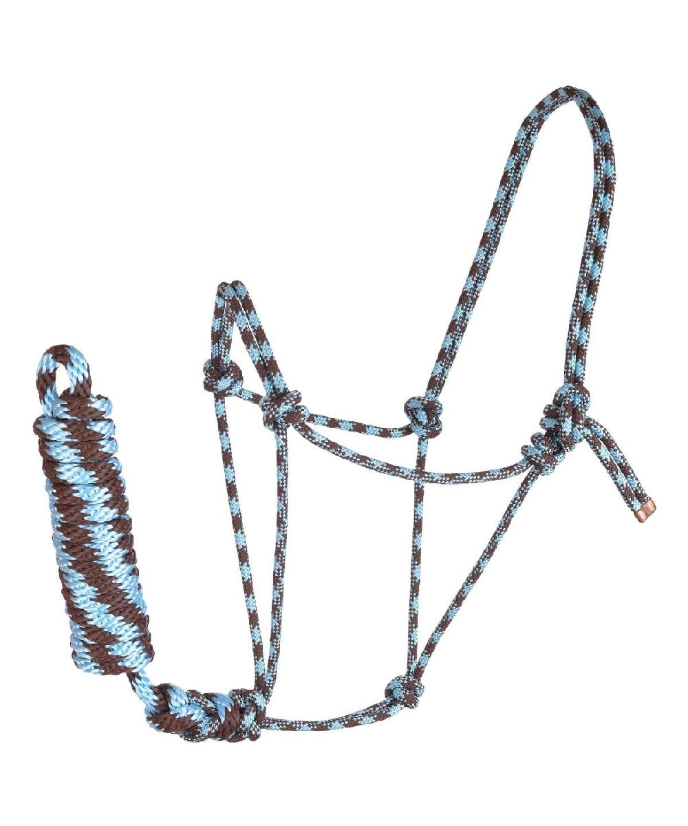 Reinsman Rope Halter With Lead- Style #9713-AV-BC ! desc :  ! caption :