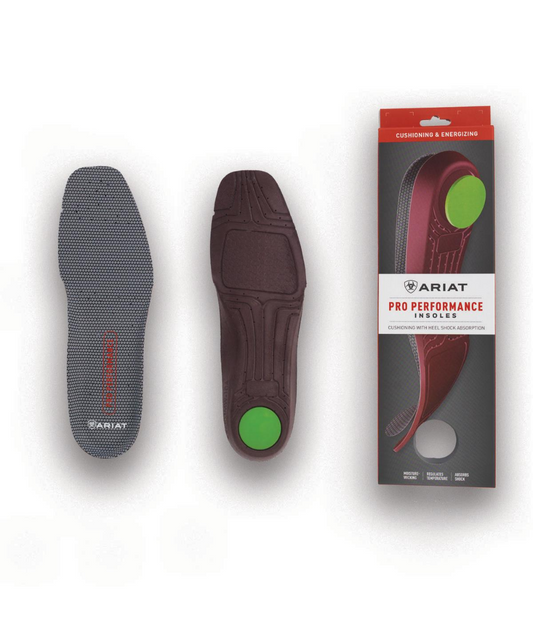 Ariat Women's Pro Performance Wide Square Toe Insole- Style #A10032211 ! desc :  ! caption :
