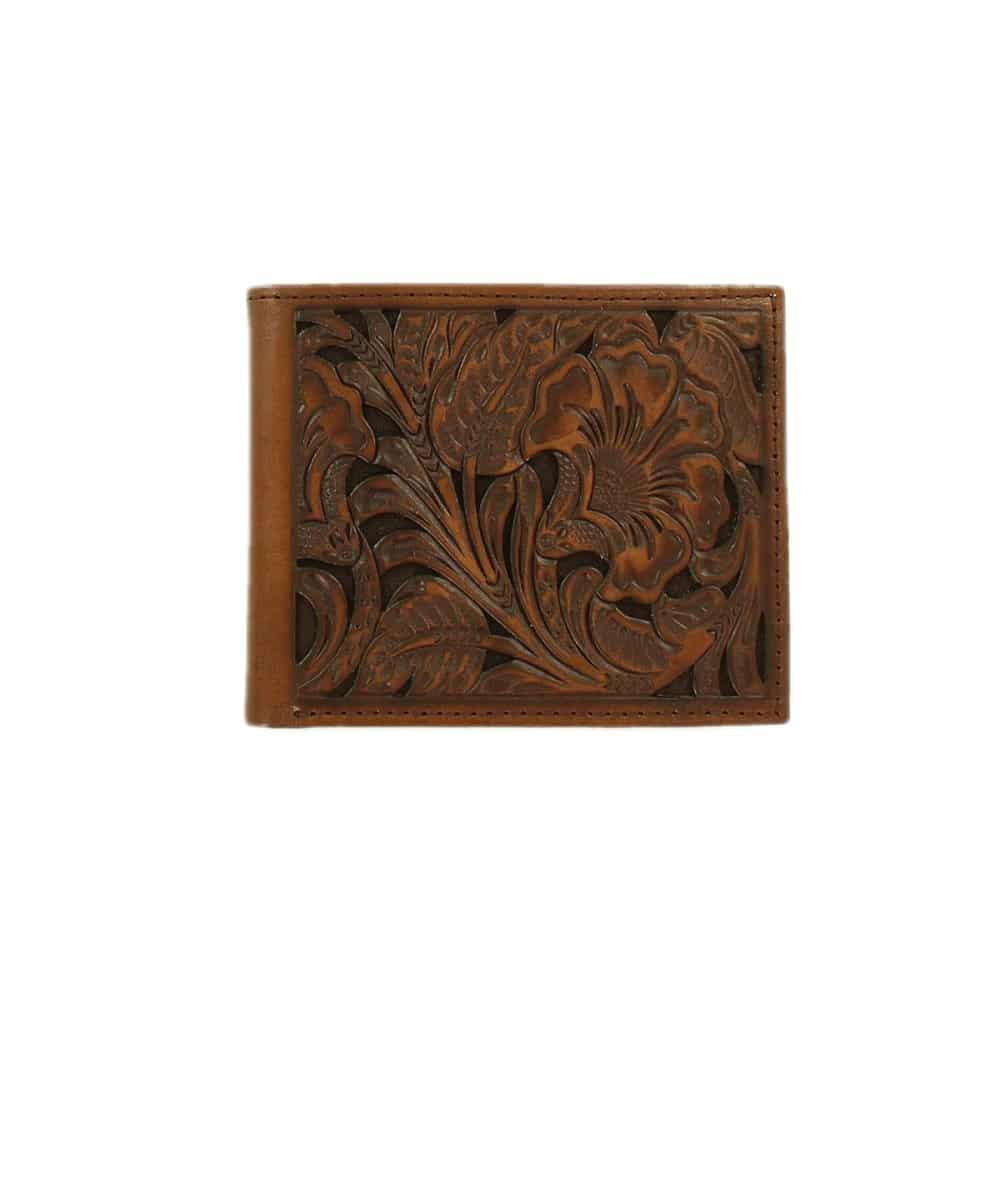 M&F Western Men's Ariat Premium Brand Bifold Wallet- Style #A3533002 ! desc :  ! caption :