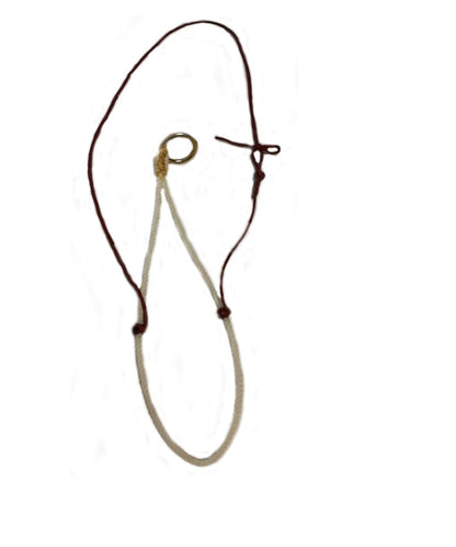 Beagley Braiding Co. Small Rope Noseband- Style #BBCROPENOSEBAN ! desc :  ! caption :