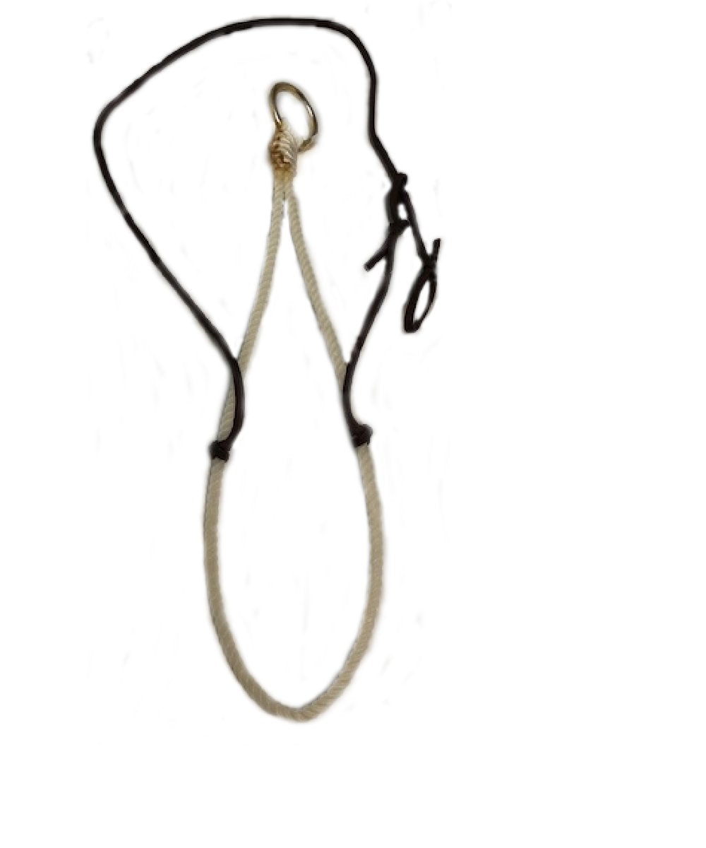 Beagley Braiding Co. Small Rope Noseband- Style #BBCROPENOSEBAN ! desc :  ! caption :