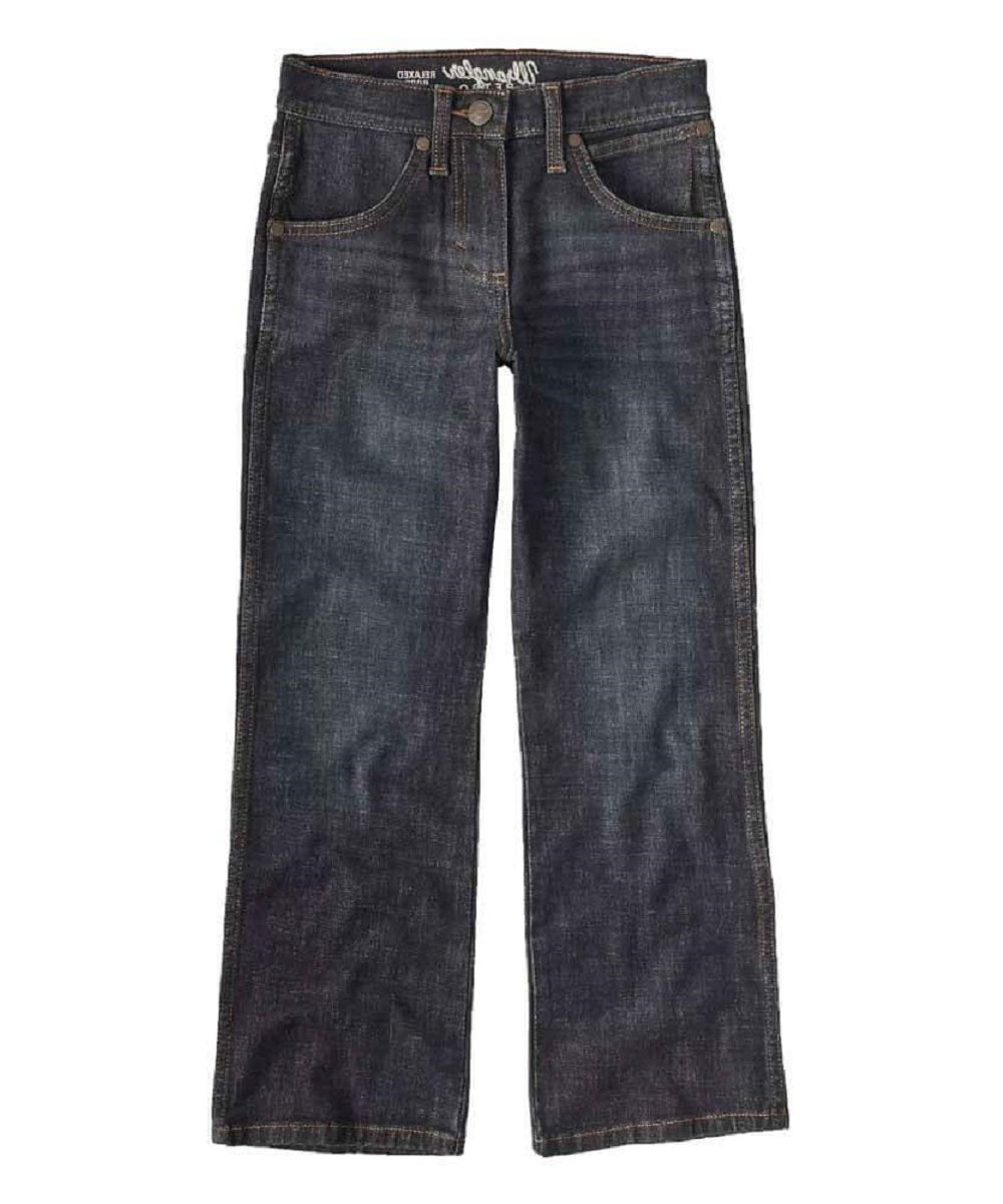 Wrangler Boys' Retro Boot Cut Jean- Style #BRT20RM ! desc :  ! caption :