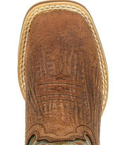 Durango Little Kids' Lil' Durango Rebel Pro Briar Green Western Boot- Style #DBT0229C ! desc :  ! caption :