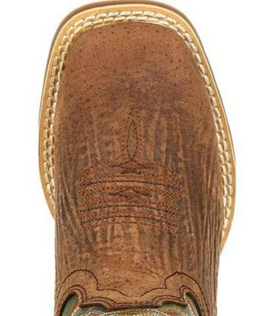 Durango Little Kids' Lil' Durango Rebel Pro Briar Green Western Boot- Style #DBT0229C ! desc :  ! caption :