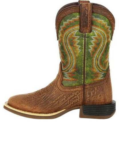 Durango Youth Lil' Durango Rebel Pro Briar Green Western Boot- Style #DBT0229Y ! desc :  ! caption :