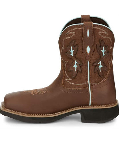 Justin Women's Chisel Nano Composite Toe Work Boot- Style #GY9960 ! desc :  ! caption :
