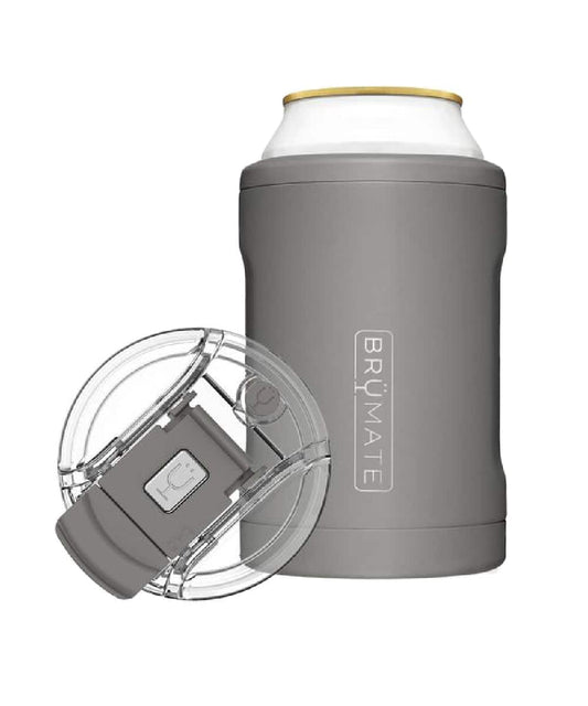 BrüMate Hopsulator DUO Matte Gray- Style #HD12G ! desc :  ! caption :