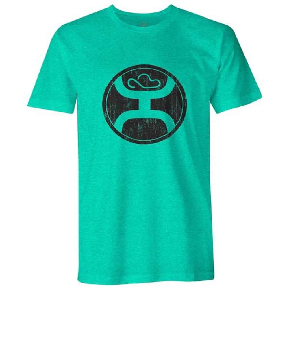 Hooey Youth  2.0 Turquoise Tee- Style #HT1360TQ-Y ! desc :  ! caption :