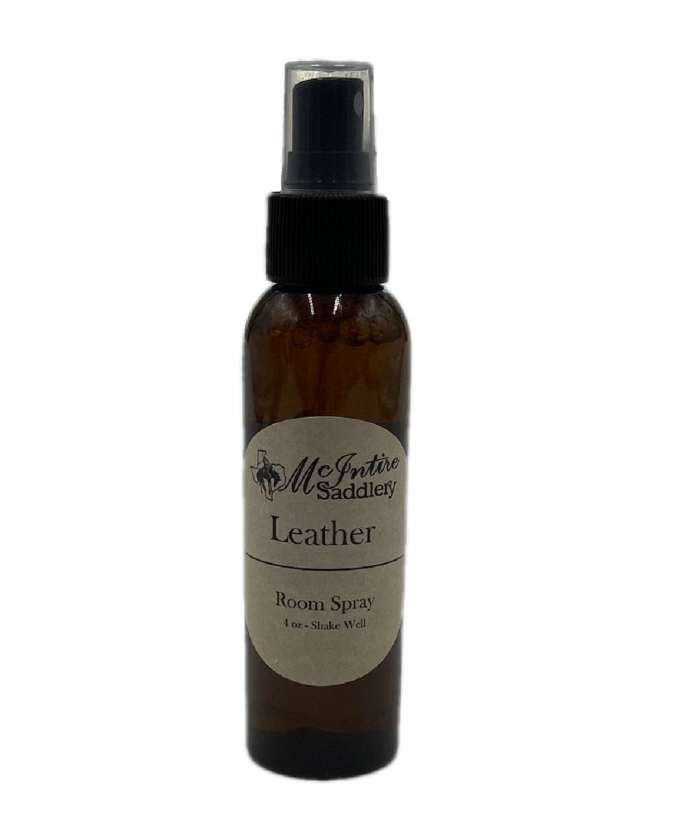 Mcintire Saddlery Leather Scent Room Spray- Style #ROOM SPRAY LEATHER ! desc :  ! caption :