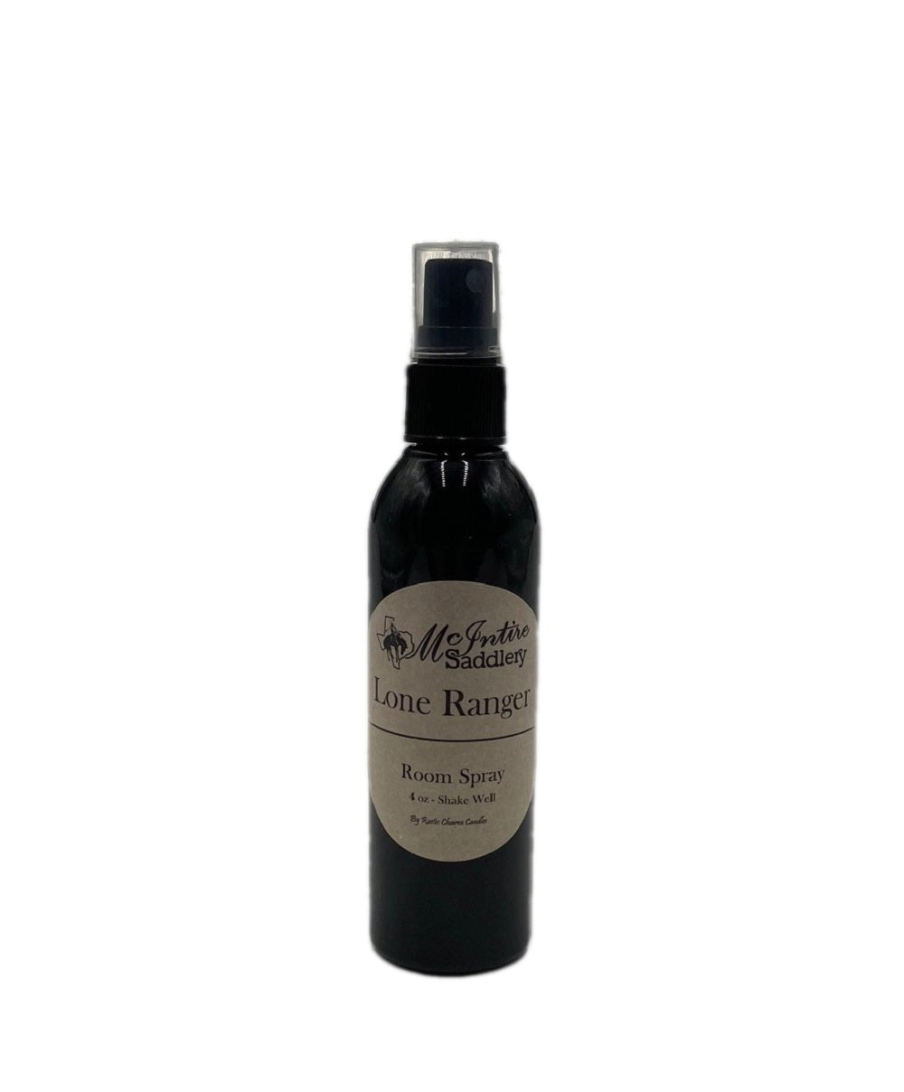Mcintire Saddlery Leather Scent Room Spray- Style #ROOM SPRAY LONE RANGER ! desc :  ! caption :