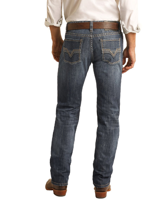 Rock & Roll Cowboy Men's Reflex Revolver Jean- Style #M1R1767 ! desc :  ! caption :