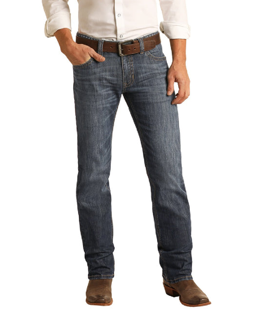 Rock & Roll Cowboy Men's Reflex Revolver Jean- Style #M1R1767 ! desc :  ! caption :