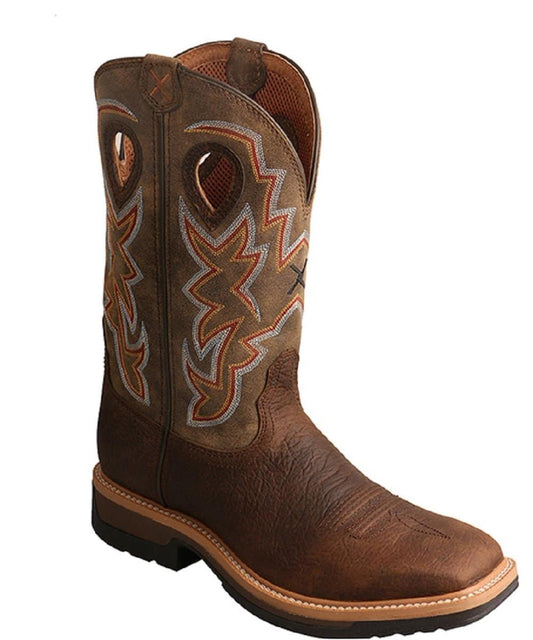 Twisted X  Men's Lite Cowboy Workboot- Style #MLCA001 ! desc :  ! caption :