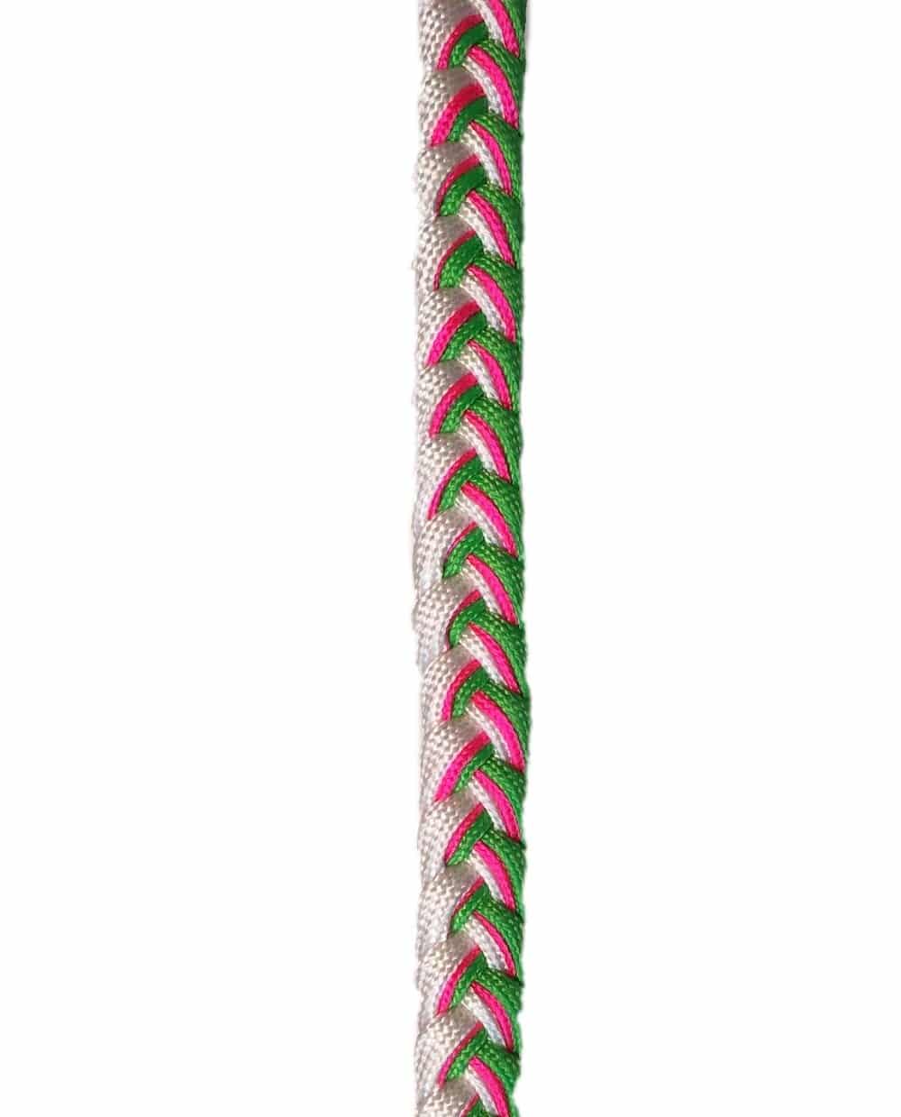 Beagley Braiding Co. Nylon Super Knot Barrel And Pole Rein- Style #MJBARRELREINS ! desc :  ! caption :