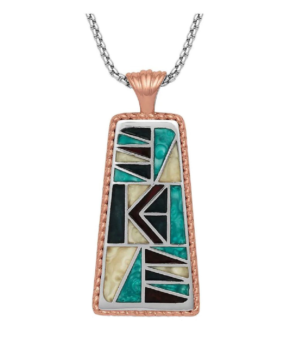 Montana Silversmiths Women's American Legends Tablet Necklace- Style #NC4816 ! desc :  ! caption :