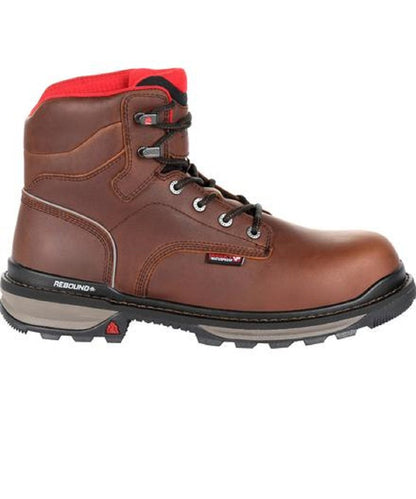 Rocky Men's Rams Horn Waterproof Composite Toe Work Boot- Style #RKK0257 ! desc :  ! caption :