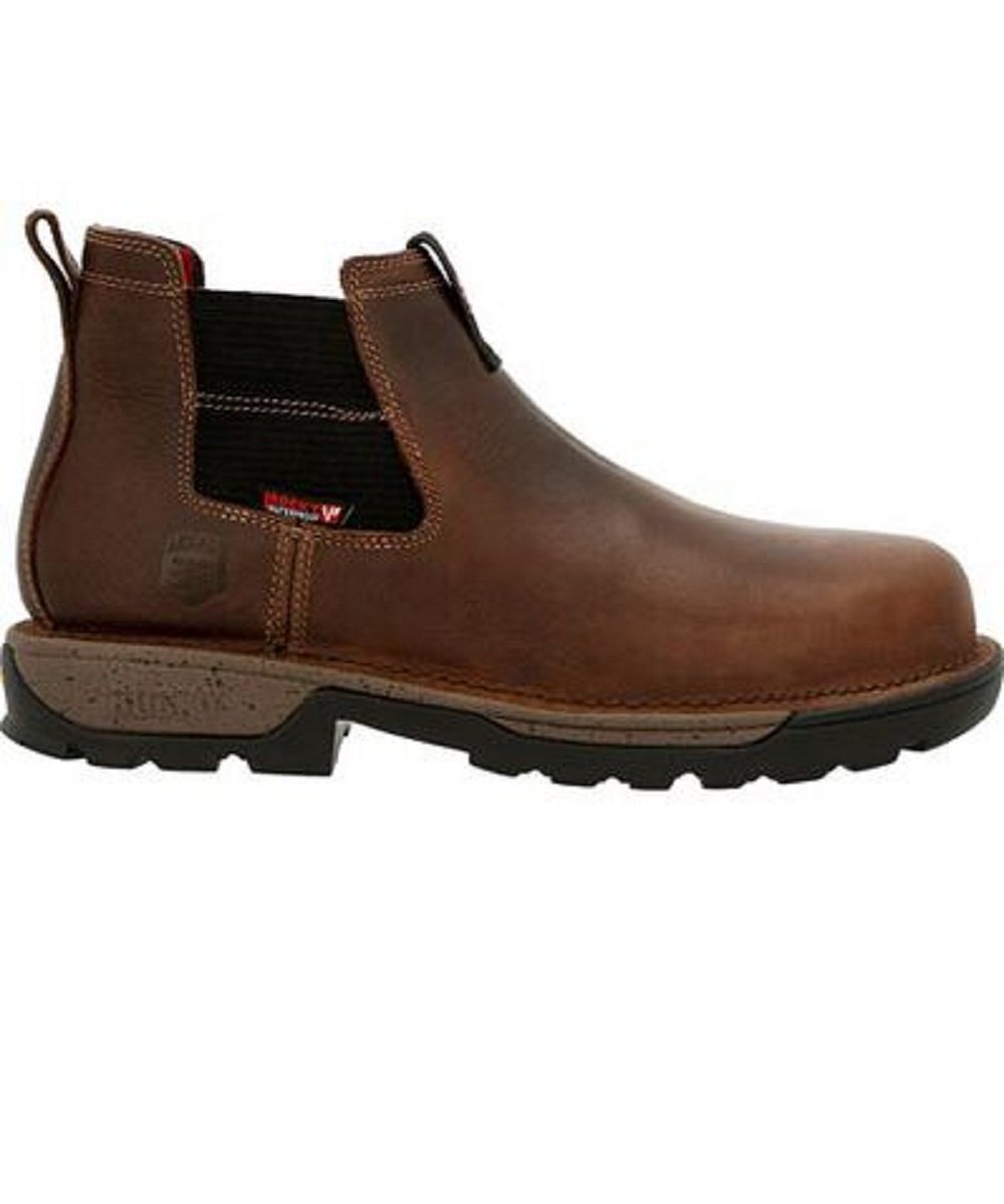 Rocky Men's Legacy 32 Chelsea Waterproof Composite Toe Work Boot- Style #RKK0333 ! desc :  ! caption :