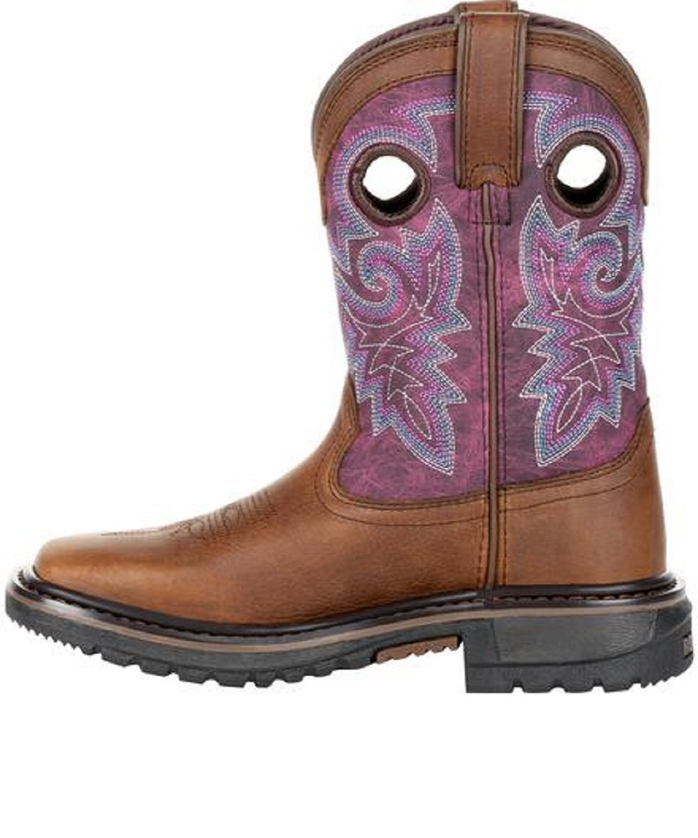 Rocky Kids' Original Ride FLX Western Boot- Style #RKW0302C ! desc :  ! caption :
