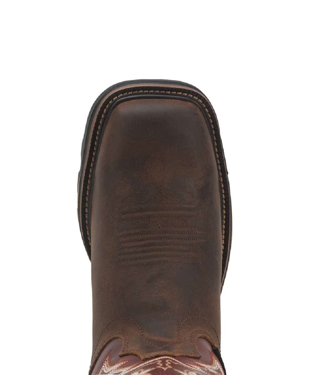 R. Watson Men's Adobe Brown Buffalo Work Boot- Style #RW1002 ! desc :  ! caption :
