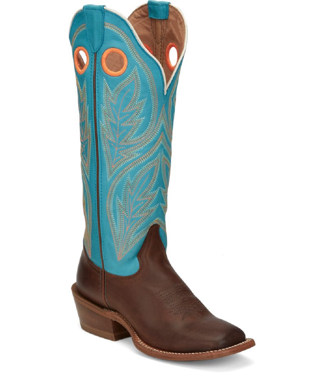 Tony Lama Women's Emmeline Wide Square Toe Boot- Style #SA1501 ! desc :  ! caption :