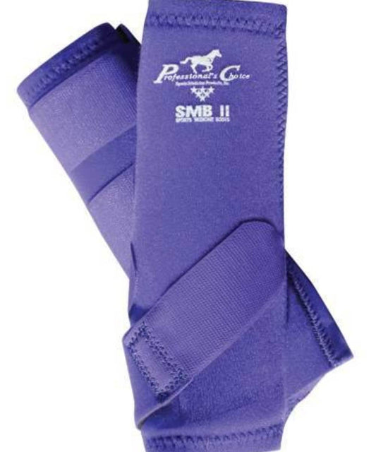 Professional's Choice Purple Sports Medicine Boots- Style #SMBII PRP ! desc :  ! caption :
