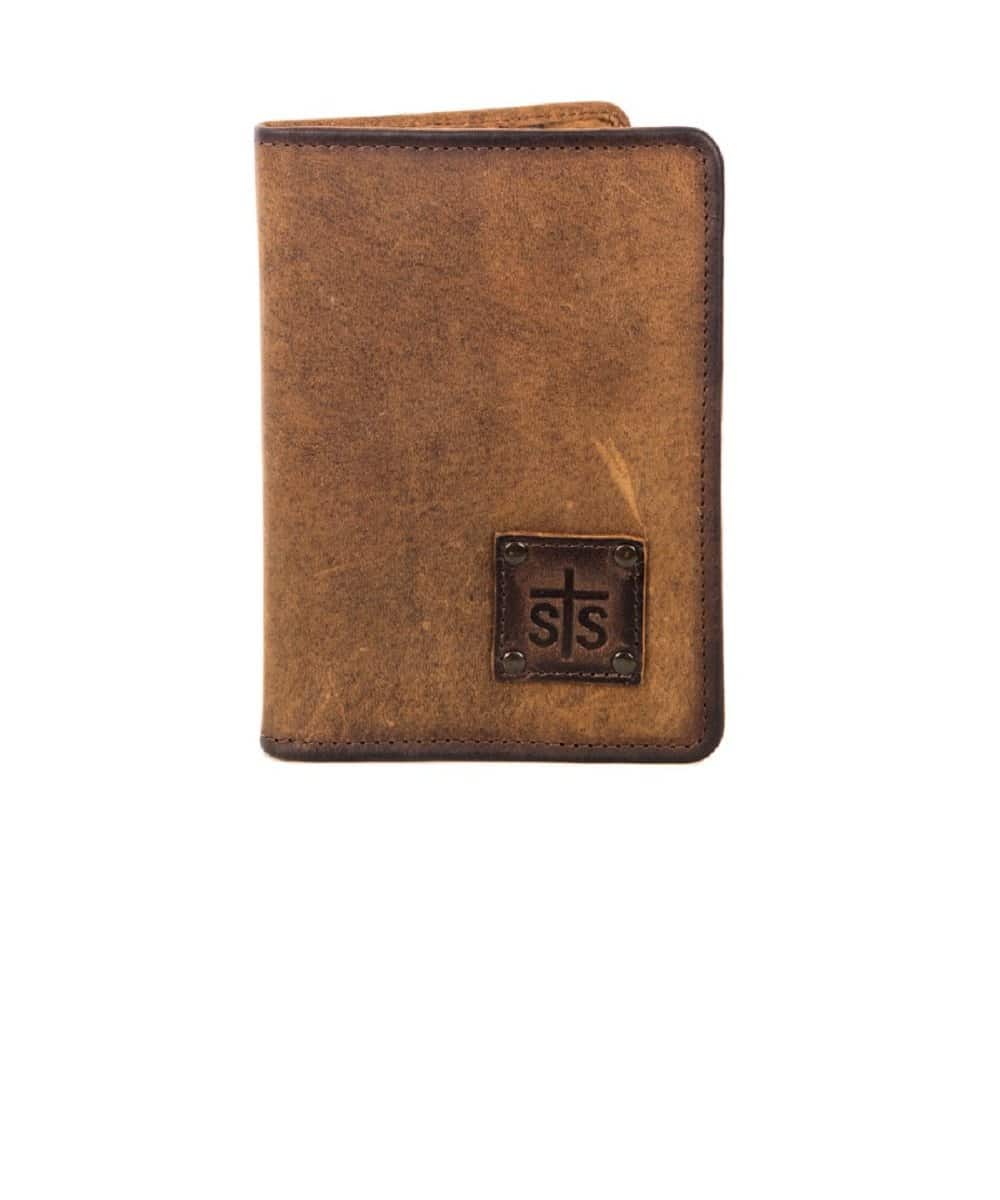 Carroll Companies STS Brown Magnetic Wallet- Style #STS34050-BROWN ! desc :  ! caption :