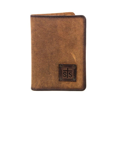 Carroll Companies STS Brown Magnetic Wallet- Style #STS34050-BROWN ! desc :  ! caption :